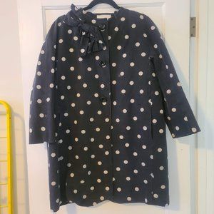Kate Spade New York Polka Dot Dorothy Rain Coat XL